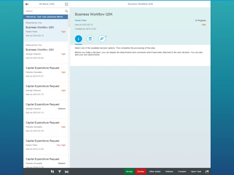 inbox-fiori-app